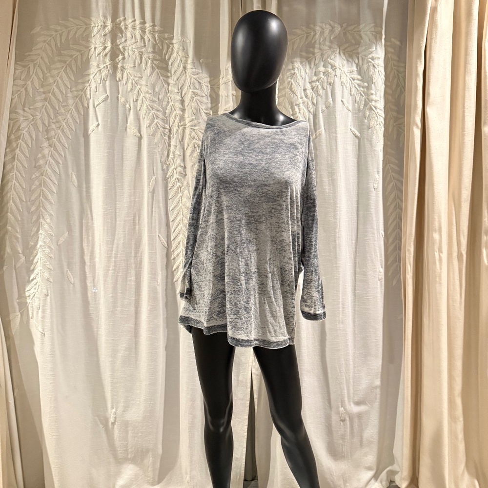 Chaser Collection Burnout Long Sleeve Tee – Size M